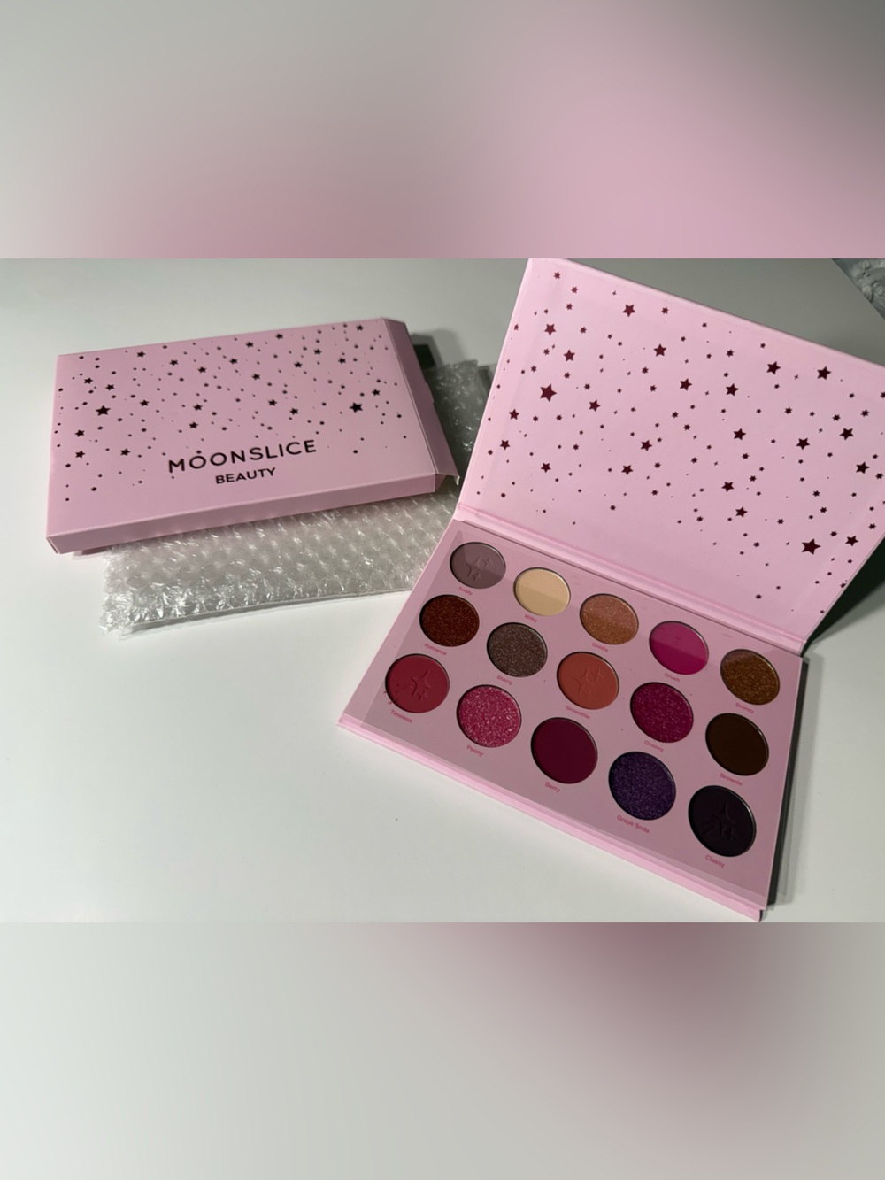 Moonslice Eyeshadow Palette — Assorted Pink & Plum Shades